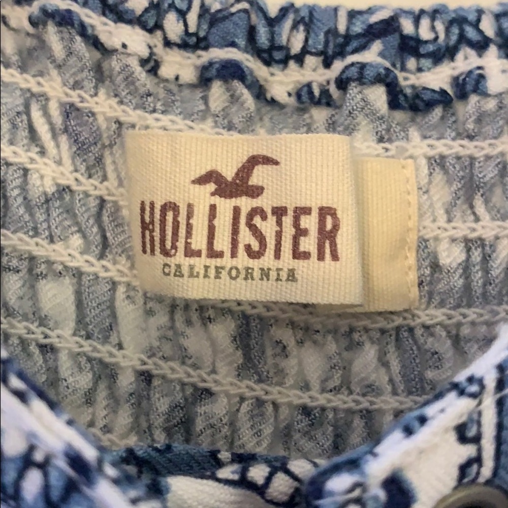 Blue patterned romper - Picture 4 of 4